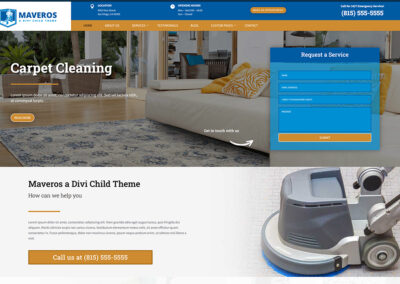 Carpet Cleaners Website