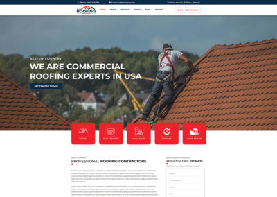 Roofing Website